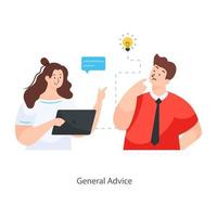 General Advice Design vector