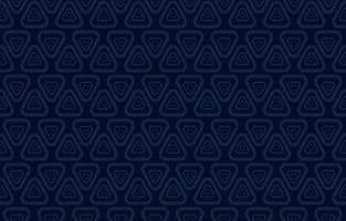 Fabric pattern blue tone line triangle pattern seamless background vector illustration