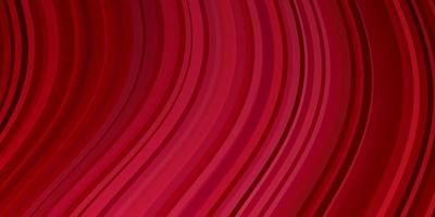 Light Pink vector texture with curves Bright illustration with gradient circular arcs Best design for your posters banners