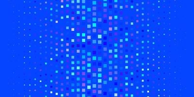 Light Pink Blue vector template in rectangles Abstract gradient illustration with rectangles Modern template for your landing page