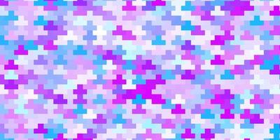 diseño de vector azul rosa claro con líneas rectángulos ilustración de degradado abstracto con rectángulos de colores plantilla moderna para su página de destino
