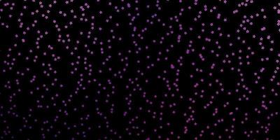 diseño de vector rosa púrpura oscuro con estrellas brillantes ilustración colorida con patrón de estrellas degradado abstracto para folletos de anuncios de año nuevo