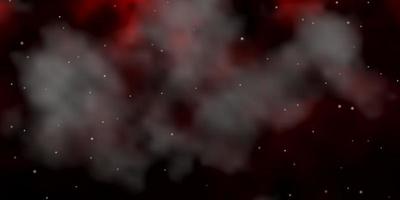 Dark Red vector layout with bright stars Blur decorative design in simple style with stars Best design for your ad poster banner