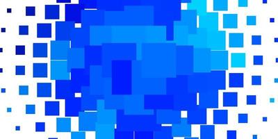Telón de fondo de vector azul claro con rectángulos rectángulos con degradado de colores en el diseño de fondo abstracto para la promoción de su negocio