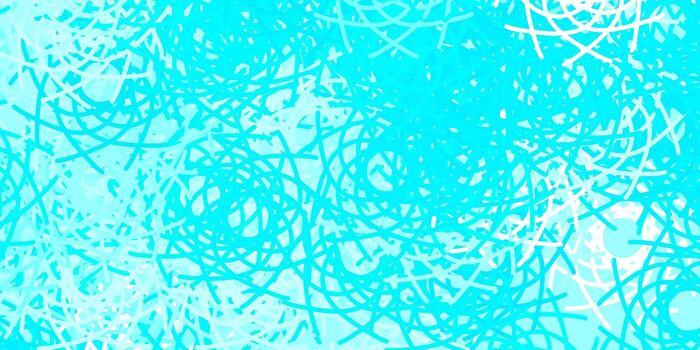 Light Green vector background with random forms