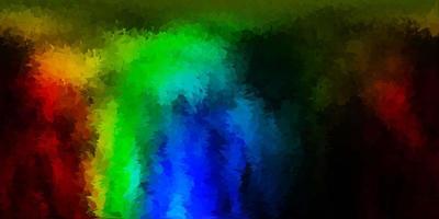 Dark multicolor vector gradient polygon texture