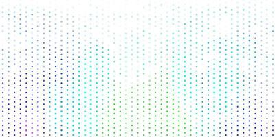 Light multicolor vector background with bubbles