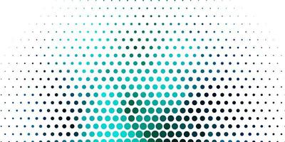 Light Blue Green vector layout with circles Abstract colorful disks on simple gradient background New template for your brand book