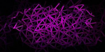Dark purple vector polygonal pattern