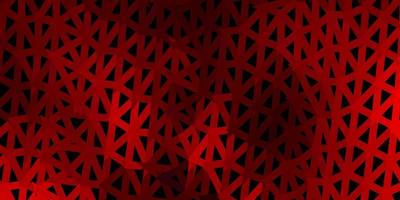 Light red vector polygonal pattern