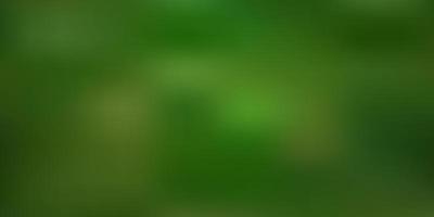 Light green vector abstract blur layout