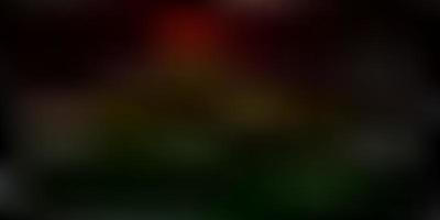 Dark green red vector abstract blur layout