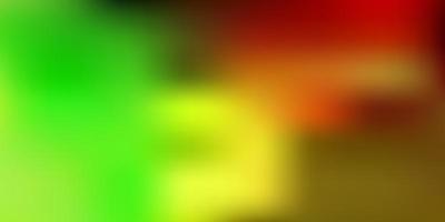 Light green yellow vector gradient blur layout