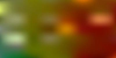 Light green yellow vector blurred texture