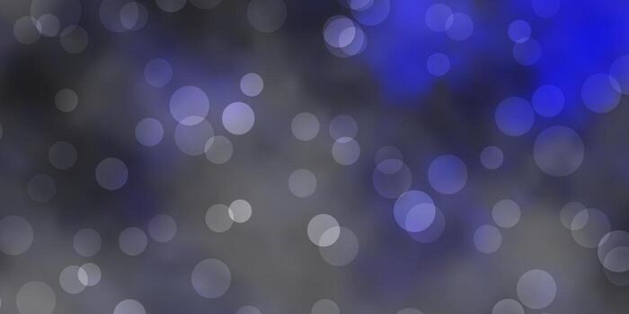 Dark BLUE vector texture with disks Abstract illustration with colorful spots in nature style Pattern for wallpapers curtains