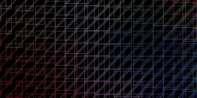 Dark Multicolor vector texture with lines Geometric abstract illustration with blurred lines Pattern for websites landing pages