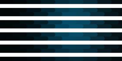 Dark BLUE vector background with lines Modern abstract illustration with colorful lines Pattern for booklets leaflets