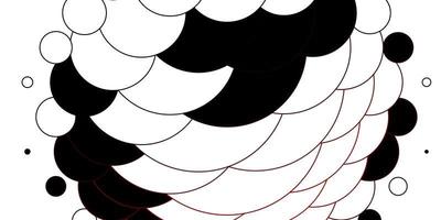 Dark Red vector template with circles Modern abstract illustration with colorful circle shapes Design for posters banners