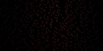 Dark Red vector background with colorful stars Decorative illustration with stars on abstract template Theme for cell phones
