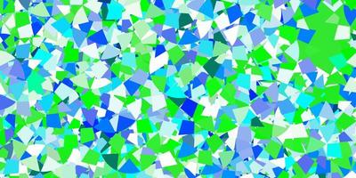 Light blue vector pattern with polygonal style