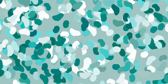 Light green vector pattern with abstract shapes