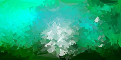 Light green vector polygonal background