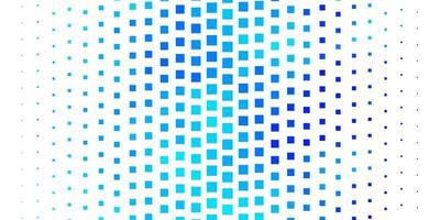 Textura de vector azul claro en estilo rectangular Ilustración de degradado abstracto con patrón de rectángulos para folletos de negocios folletos