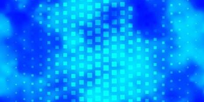 Textura de vector azul claro en ilustración colorida de estilo rectangular con diseño de rectángulos y cuadrados degradados para la promoción de su negocio