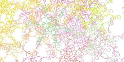 Light Green Red vector background with lines