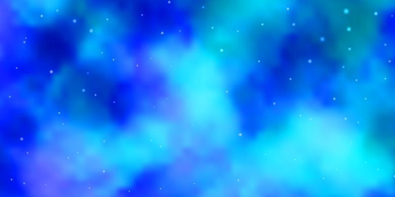 Light BLUE vector background with colorful stars Colorful illustration with abstract gradient stars Pattern for websites landing pages