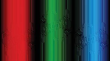 cyber circuit future technology concept background vector