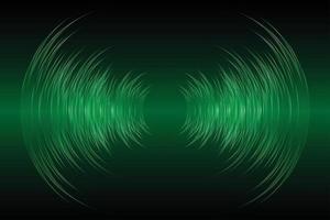 Sound waves oscillating dark light vector