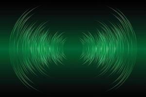 Sound waves oscillating dark light vector