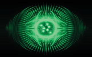eye cyber circuit future technology concept background vector