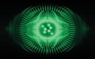 eye cyber circuit future technology concept background vector