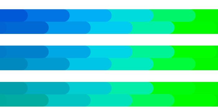 diseño de vector verde azul claro con líneas ilustración de degradado con líneas rectas en plantilla de estilo abstracto para su diseño de interfaz de usuario