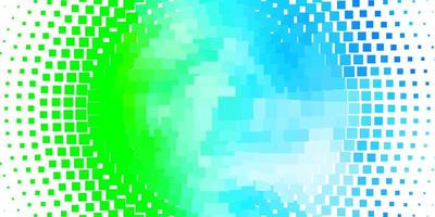 Light Blue Green vector background in polygonal style New abstract illustration with rectangular shapes Design for your business promotion