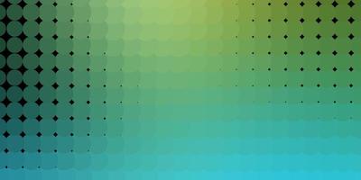 Light Blue Green vector texture with disks Colorful illustration with gradient dots in nature style Pattern for business ads