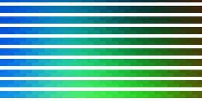 Light Blue Green vector pattern with lines Colorful gradient illustration with abstract flat lines Pattern for booklets leaflets