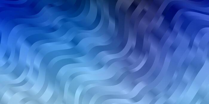 Fondo de vector verde azul claro con ilustración colorida de curvas en estilo circular con patrón de líneas para anuncios comerciales