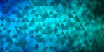 Light Blue Green vector layout with lines triangles