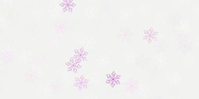 Light pink yellow vector natural backdrop with flowers