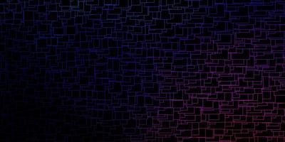 Dark Blue Red vector pattern in square style New abstract illustration with rectangular shapes Best design for your ad poster banner