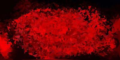 Dark red vector poly triangle texture
