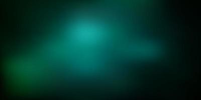 Dark green vector blurred texture