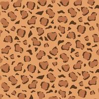 leopard pattern design, jungle animal skin texture vector