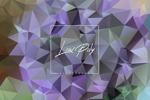 Fondo triangular de semitono abstracto moderno de baja poli. Plantilla de diseño de diseño gráfico de forma poligonal minimalista suave geométrica futurista. ilustración vectorial vector