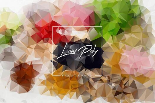 vector abstract textured polygonal background. Blurry triangle design. Pattern can be used for background