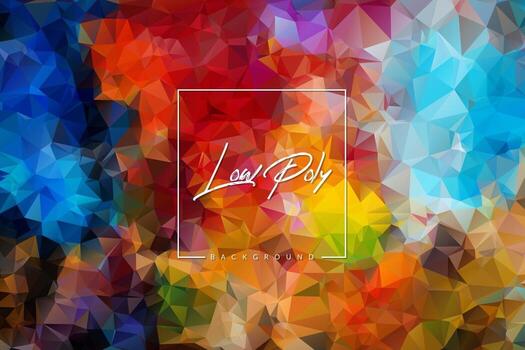 vector de fondo poligonal con textura abstracta. diseño de triángulo borroso. el patrón se puede utilizar para el fondo