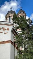 Classical old romanian christian orthodox church photo